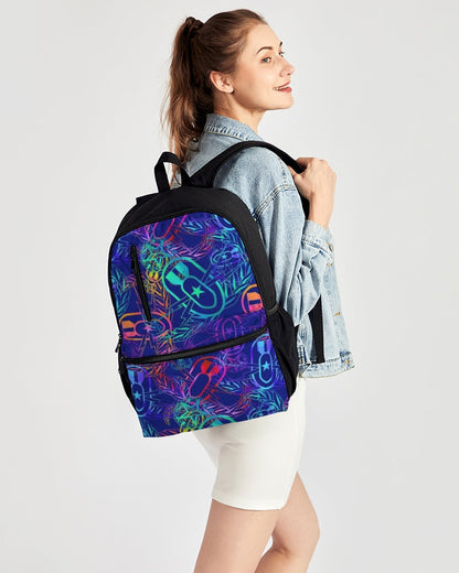 Print On Demand - Duo-Zip Backpack - "It's 5 o'clock Somewhere"