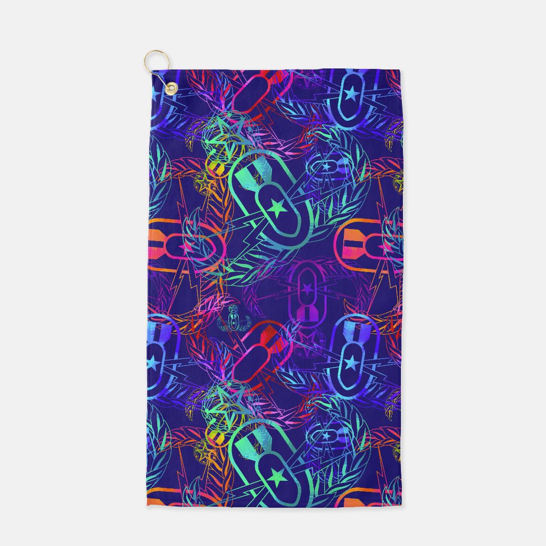 Print On Demand - Golf Towel - "It's 5 o'clock Somewhere"