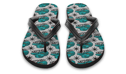 Print On Demand - Flip Flops - "Cowgirl"