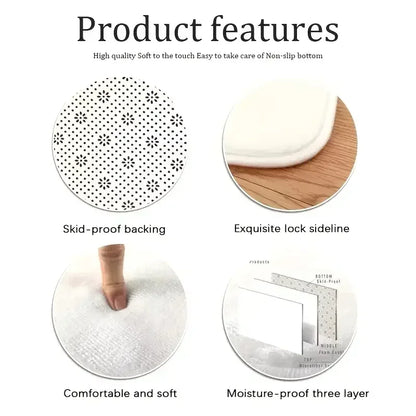 3D Shark Print Area Rug Realistic Underwater Scene Living Room Carpet For Home Decoration Marine Life Enthusiasts