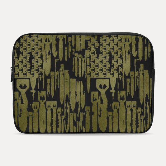 Print On Demand - Laptop Sleeve - "EOD Bomb Flag" (OD Green)