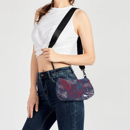 Print On Demand  - Petite Canvas Purse - "It's 5 o'clock Somewhere" (Red, White, & Blues)